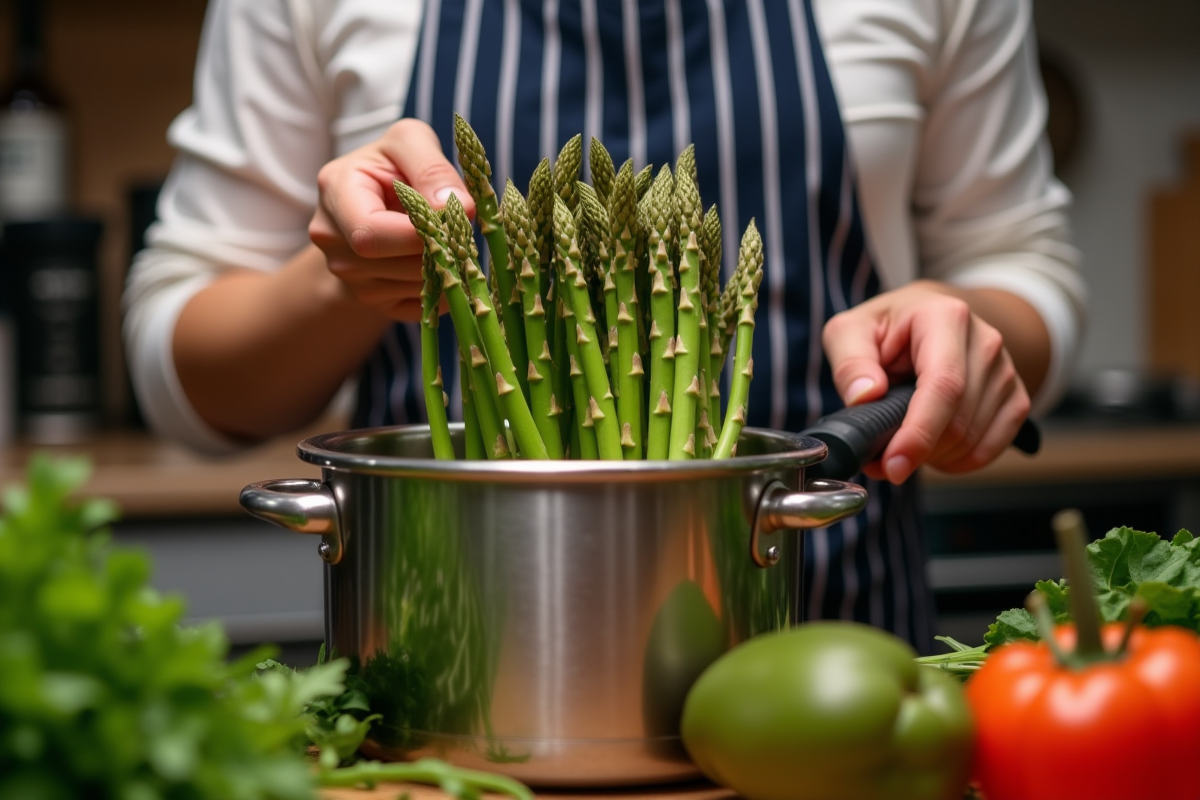 cocotte-minute asperges