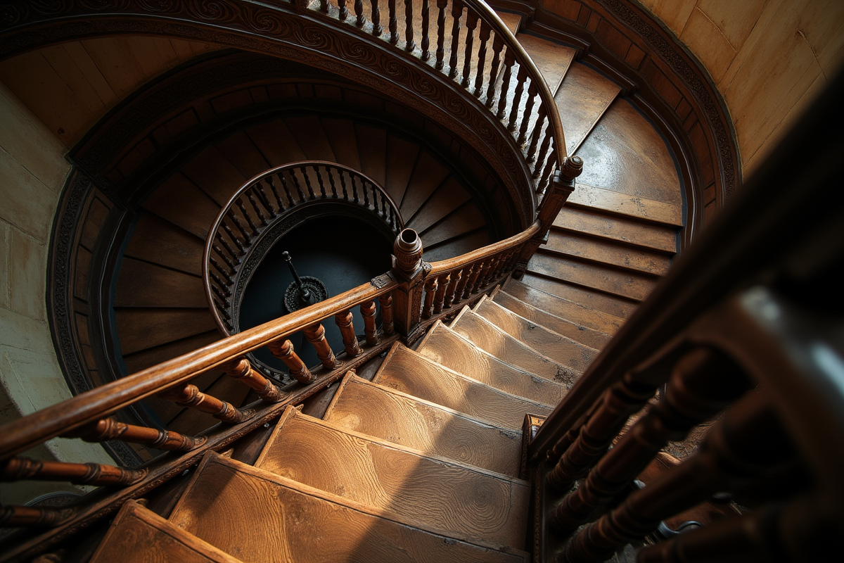 escalier ancien